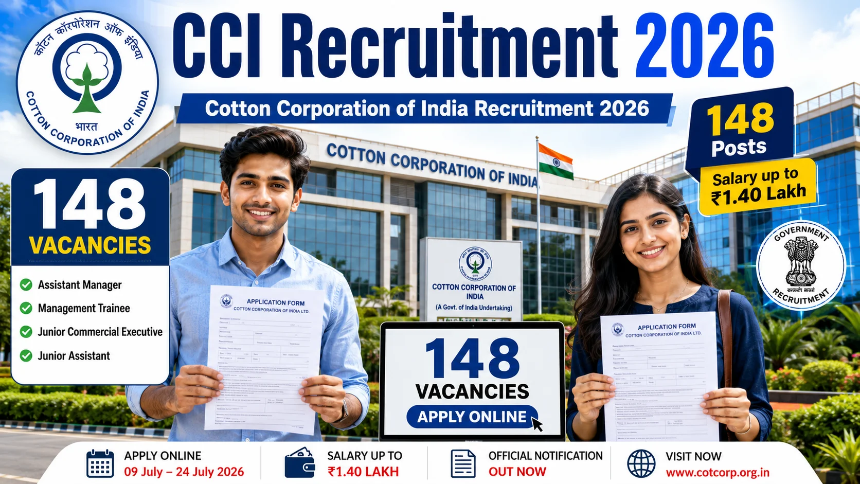 Cotton Corporation of India Recruitment 2026
