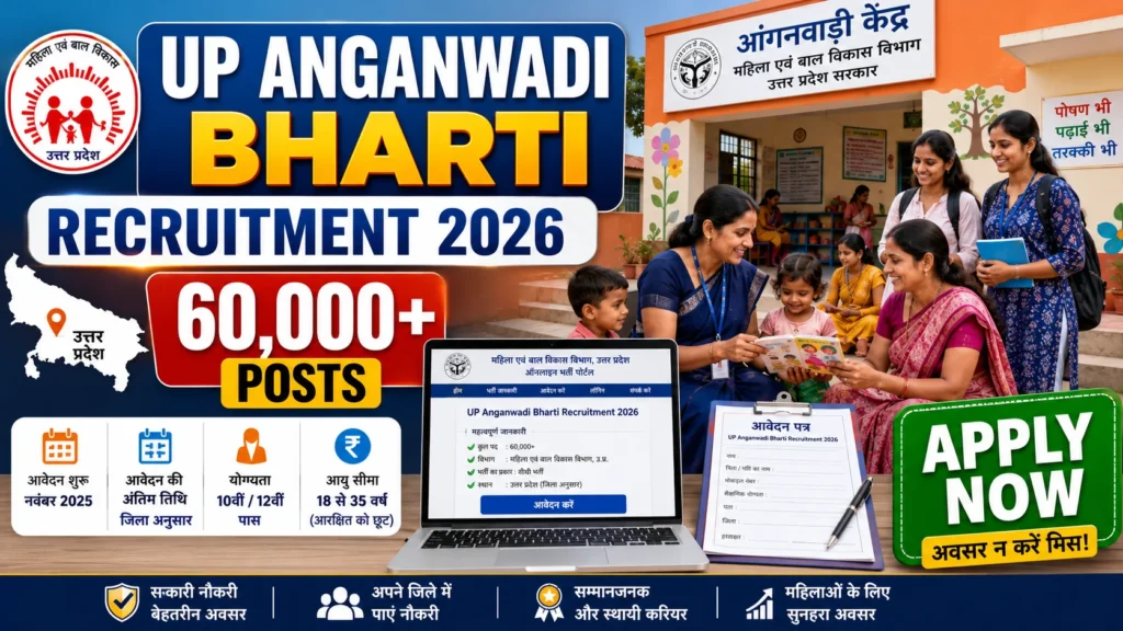 UP Anganwadi Bharti Recruitment 2026